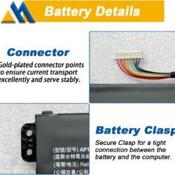 Buy replacement battery for Acer Aspire 7 A715-41G Aspire 5 A514-53 A515-44 A515-56 A515-72 A715-75G Chromebook 314 511 CB315 SPIN CP713 SPIN 512 AP18C4K 11.4V ~ 48wh 3 cells