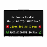 Replacement for Lenovo IdeaPad Flex 5-14ALC7 5-14IAU7 Gen 7 82R9 82R7 82TA Series