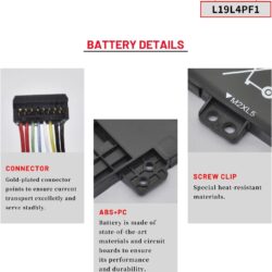 Battery for Lenovo Ideapad 5-15 5-15IIL05 5-15ARE05 5-15ITL05 5i Series (4 cells ~ 15.2v ~ 4400mAh)